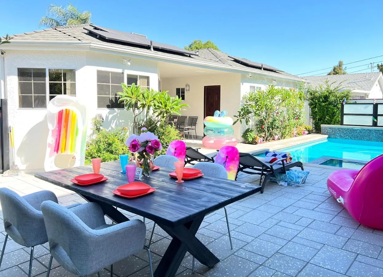 Noho Luxury Oasis I Saltwater Pool-Spa I Sleeps Up To 8 I 15 Mins From Hollywood Los Angeles Villa